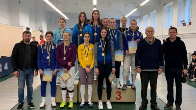 На вищих щаблях Чемпіонату України з фехтування представники миколаївської школи