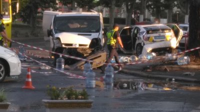У ДТП в Одесі травмувався водій і поліцейські