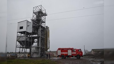 У Чернігівському районі в зерносушарці згоріло 15 тонн насіння соняшника У Чернігівському районі в зерносушарці згоріло 15 тонн насіння соняшника