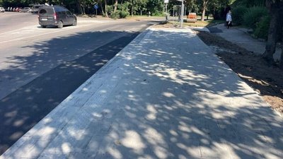 Вул. Франка неподалік кільця з вул. Козельницькою у Львові