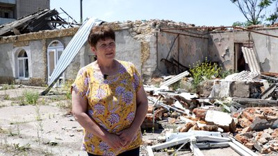 Староста селища Архангельське Олена Компанець