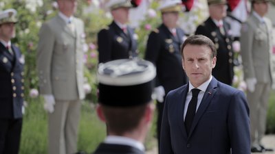 У Франції відбулась інавгурація Макрона У Франції відбулась інавгурація Макрона