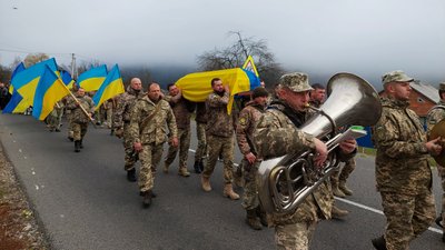 На Закарпатті попрощалися із загиблим героєм Євгеном Боднею На Закарпатті попрощалися із загиблим героєм Євгеном Боднею