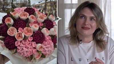 Як готувати їстівний букет, квіти з зефіру, зефірнйи букет, букет, квіти, Вікторія Малявко