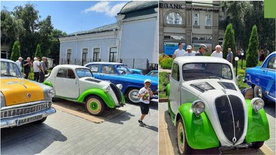 У центрі Кропивницького влаштували виставку ретро-автомобілів У центрі Кропивницького влаштували виставку ретро-автомобілів