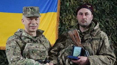 десантник з тернопліьщини отримав хрест хоробрих, тцк, тернопіль