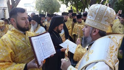 Варфоломій та Епіфаній провели спільну літургію у Києві Варфоломій та Епіфаній провели спільну літургію у Києві