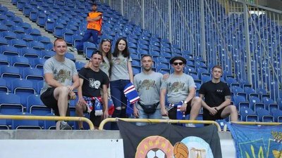 Святослав Алексапольський с друзями в Сімферополі