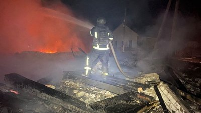 У Запорізькому районі горів будинок: загинула людина 
