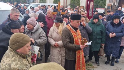 Похорон Олександра Матренчука, Борщів, 19 березня, 2024 Похорон Олександра Матренчука, Борщів, 19 березня, 2024