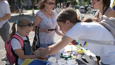 У Липовці відбувся міні-ярмарок на підтримку ЗСУ У Липовці відбувся міні-ярмарок на підтримку ЗСУ
