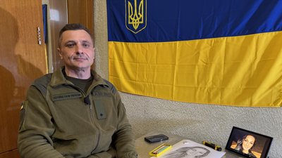 Ярослав "Пікассо" Байда військовослужбовець 111 окремої бригади ТрО ЗСУ Донецька область