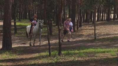 Оздоровлення для вихованців реабілітаційних центрів. На Луганщині проводять заняття з іпотерапії Оздоровлення для вихованців реабілітаційних центрів. На Луганщині проводять заняття з іпотерапії
