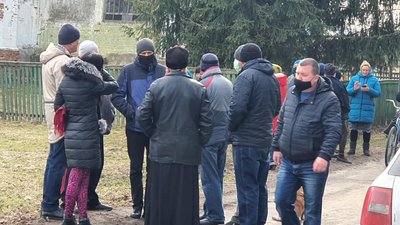 На Ічнянщині вперше за 2 роки віряни ПЦУ потрапили до храму На Ічнянщині вперше за 2 роки віряни ПЦУ потрапили до храму