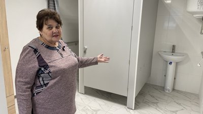 Комендантка гуртожитку у Валківській громаді Тетяна Желєзнова Комендантка гуртожитку у Валківській громаді Тетяна Желєзнова