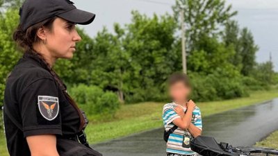 дитина керувала квадроциклом на харківщині