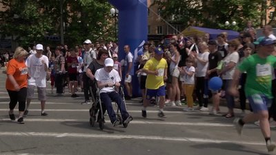 У Херсоні під час благодійного пробігу "Сильні духом" зібрали 10 тисяч гривень