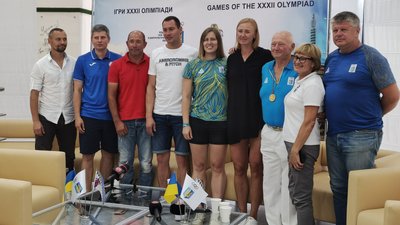 Спортсменів з Дніпропетровщини провели на Олімпіаду в Токіо