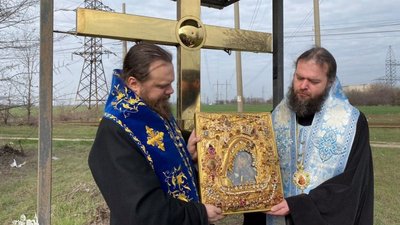 Митрополіт Агафангел з вікарієм Одеської єпархії молилися щодо протидії коронавірусу Митрополіт Агафангел з вікарієм Одеської єпархії молилися щодо протидії коронавірусу