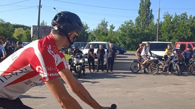 "Fire way до перемоги України": У Рівному рятувальники провели благодійний велопробіг "Fire way до перемоги України": У Рівному рятувальники провели благодійний велопробіг