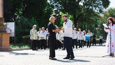 У Тернополі нагородили військовослужбовців У Тернополі нагородили військовослужбовців