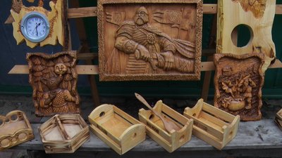 "Його роботи мене вразили". Різьбяр по дереву з Луганщини планує зробити свій виставковий зал "Його роботи мене вразили". Різьбяр по дереву з Луганщини планує зробити свій виставковий зал