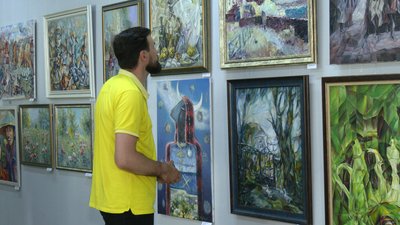 У Рівному відкрили виставку учнів художника Анатолія Іваненка