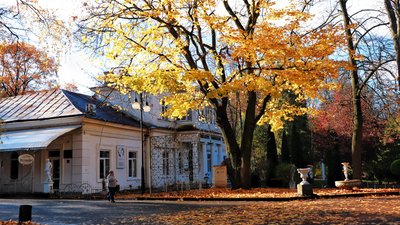 Погода, тепло, жовтень, осінь, парк Шевченка