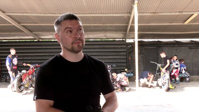 Голова "Клубу вболівальників рівненського спідвею" Сергій Головня Голова "Клубу вболівальників рівненського спідвею" Сергій Головня