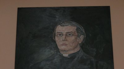 У Львові намалювали найбільший у світі портрет автора музики Гімну України У Львові намалювали найбільший у світі портрет автора музики Гімну України