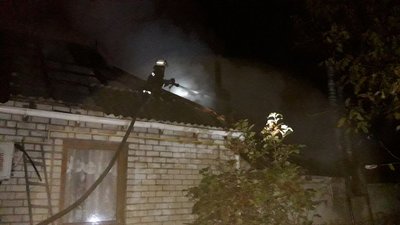 В Одеській області горів житловий будинок, вогонь охопив 200 кв.м В Одеській області горів житловий будинок, вогонь охопив 200 кв.м
