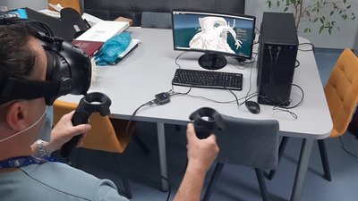 Львівські лікарі виконали операцію за допомогою методики віртуальної реальності Львівські лікарі виконали операцію за допомогою методики віртуальної реальності