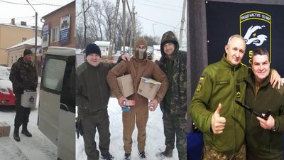 Волонтери з Тернопільщини відвезли допомогу військовим на схід Волонтери з Тернопільщини відвезли допомогу військовим на схід