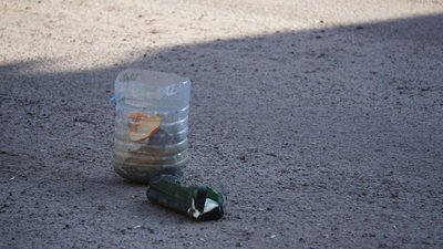 Російські окупанти дистанційно розкидали в Харкові міни уповільненої дії