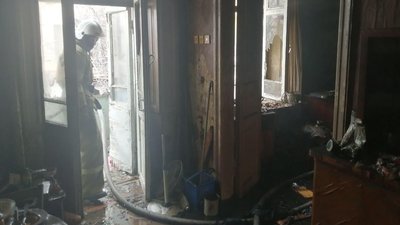 У центрі Одеси зайнявся будинок, одну людину госпіталізували У центрі Одеси зайнявся будинок, одну людину госпіталізували