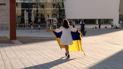 У Тель-Авіві провели перформанс, щоб нагадати про геноцид в Україні