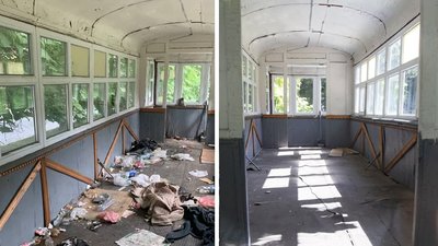 У Чернівцях відремонтували пам'ятник першому трамваю