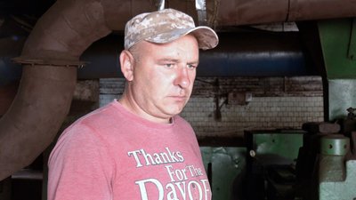 Працівник "Волиньторфу" Геннадій Демидюк