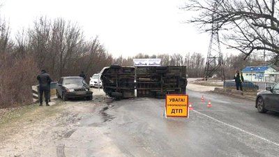 Фото з місця аварії Фото з місця аварії