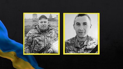 У Черкасах попрощалися із захисниками Миколою Грабчуком та Артемом Бутом