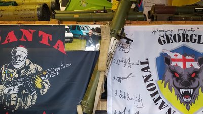 На Тернопільщині волонтери облаштували музей російсько-української війни На Тернопільщині волонтери облаштували музей російсько-української війни