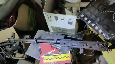 Частини від автомата, які знайшли у чоловіка