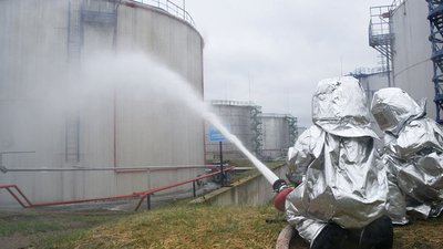 У Миколаєві відбулися тактико-спеціальні навчання рятувальників