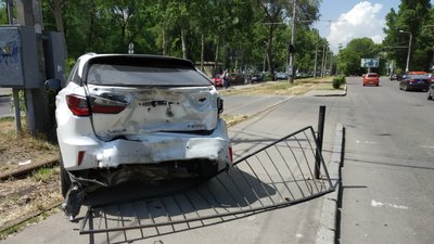 Потрійна ДТП в Одесі Потрійна ДТП в Одесі