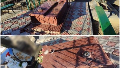 Надгробні пам’ятники, надгробки, цвинтар, Одещина