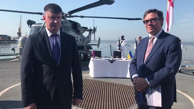 В Одесі підписали меморандум про співпрацю України та Великої Британії В Одесі підписали меморандум про співпрацю України та Великої Британії