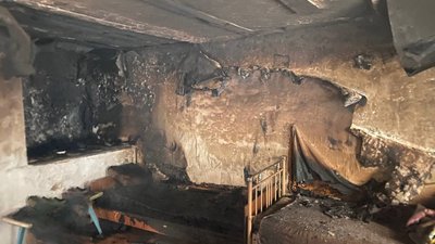 На Чернігівщині під час пожежі житлового будинку загинула літня жінка На Чернігівщині під час пожежі житлового будинку загинула літня жінка