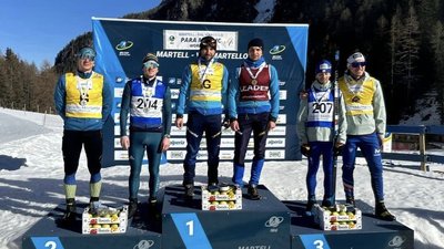 Спортсмен Дмитро Суярко на нагородженні