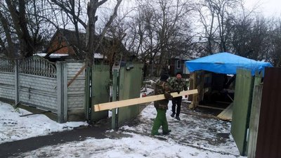 У Макарівській громаді на Київщині почали роздавати будматеріали від фонду ООН У Макарівській громаді на Київщині почали роздавати будматеріали від фонду ООН