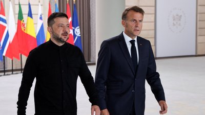 Зеленський і Макрон